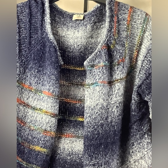 Hummingbird Cardigan Duster Sweaters Open No Buttons Long Sleeve - Picture 7 of 8